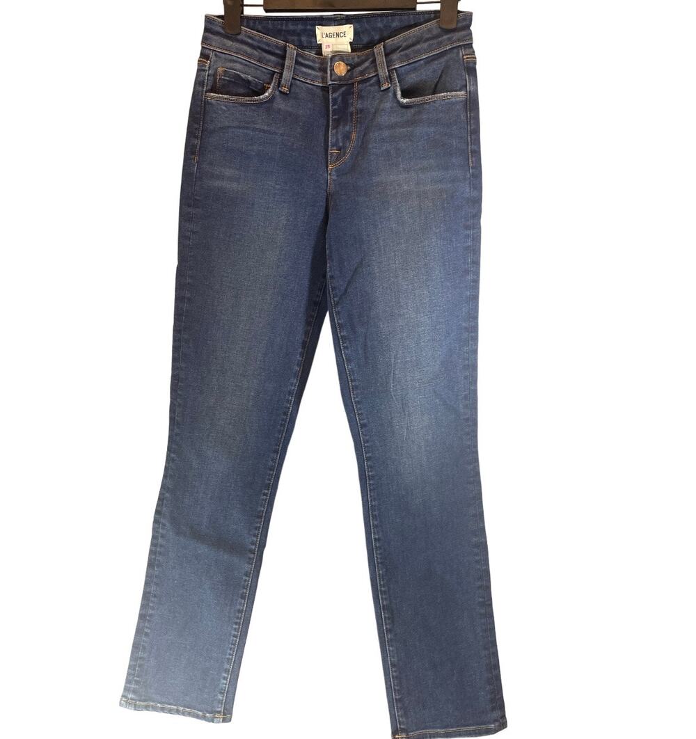 L'AGENCE Straight Leg Jeans - Size 25